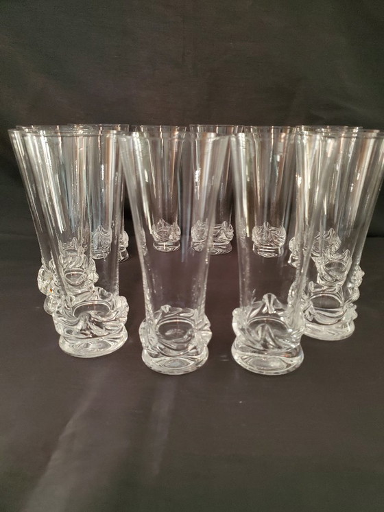 Image 1 of DAUM Nancy - Servizio di cristallo - Modello Sorcy - 1960-70 (rif. 3957)