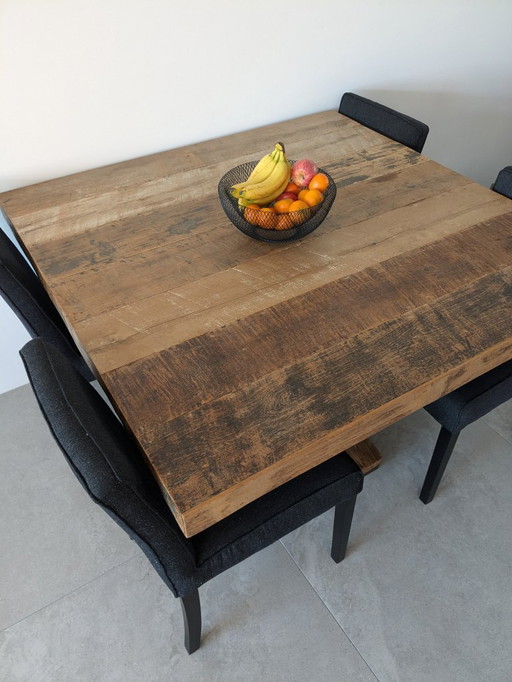 d-Bodhi Soul Teak Esstisch quadratisch 130 cm