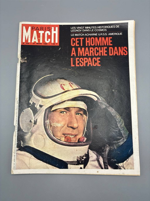 Parijse wedstrijd nr. 833 – Leonov liep in de ruimte – maart 1965 – opbergkast, Pop Art