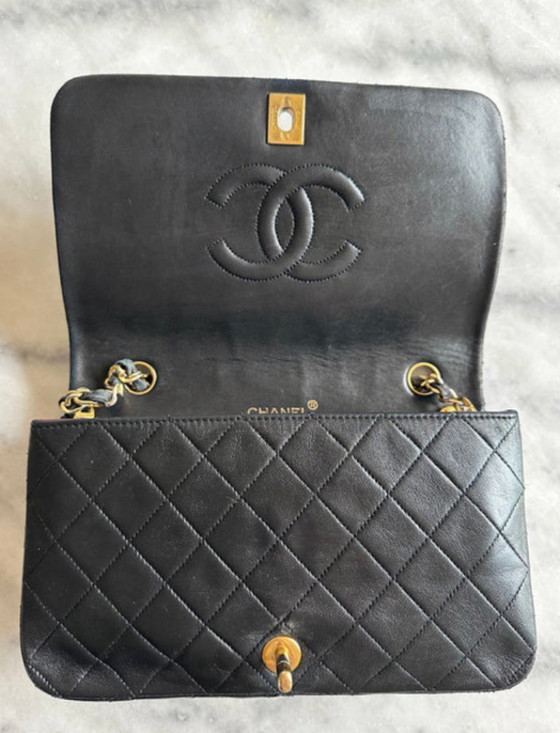 Chanel Single Flap Bag – Sacs bandouliere, Cuir d'agneau (photo 12 of 15)