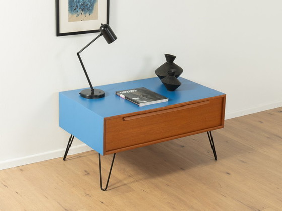 Image 1 of Elegante cassettiera blu anni '60 di WK Möbel