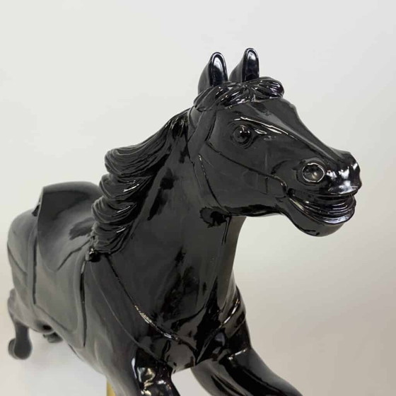 Cheval de carrousel – Sculptures, Bois, Laiton (photo 11 of 18)