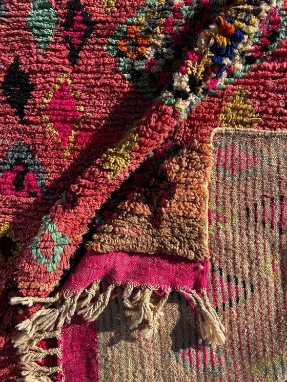 Image 1 of Tappeto berbero marocchino moderno colorato 200x300 cm