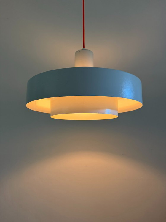 Lampada a sospensione vintage Fog & Morup Equator - Jo Hammerborg - Design danese - Stile brutalista (photo 2 of 12)