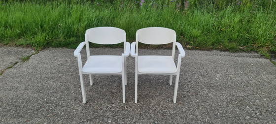 Image 1 of 2 chaises Casala en bois, marquées '50 - '60