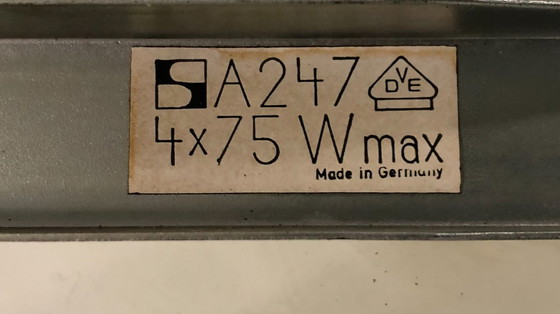 Image 1 of 4x Lampade da parete Staff Leuchten Rolf Krüger modello Oyster