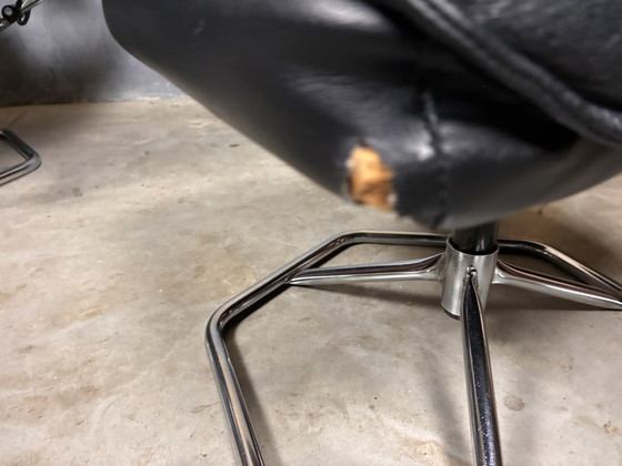 Image 1 of Unico Deens design fauteuil hocker leder recliner