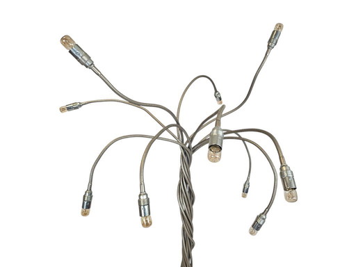 Floor lamp - Palm Tree lamp - Tom Kater - bronze - 1990's