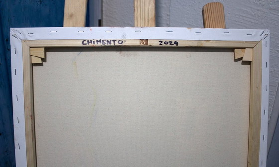 Image 1 of Laurent CHIMENTO - Délia, Daughter of the Sea - Artist's Painting