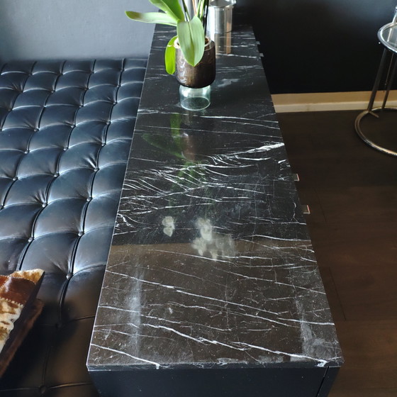 Florence Knoll Credenza Black Marble – Sideboard, Wood (photo 6 of 13)