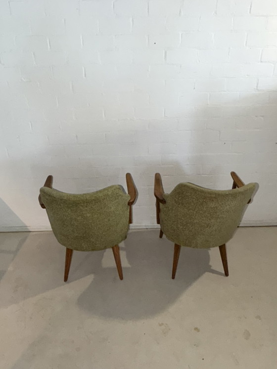 Fauteuils vintage – Wood, Textile (photo 10 of 13)
