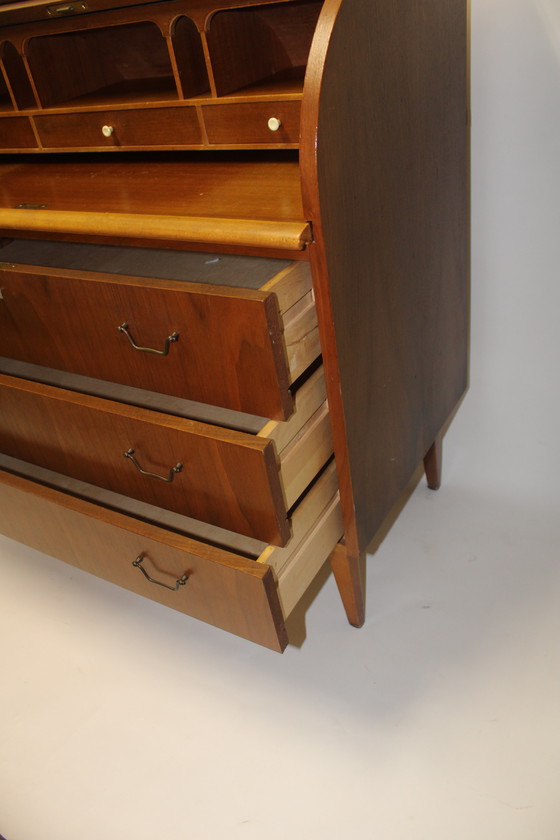 Image 1 of Secrétaire vintage élégante – compacte et pratique