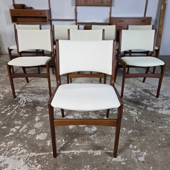 Erik Buch modello 89 sedia danese in teak vintage anni '60 – Anderstrup Møbelfabrik, Sedie da pranzo (photo 11 of 16)