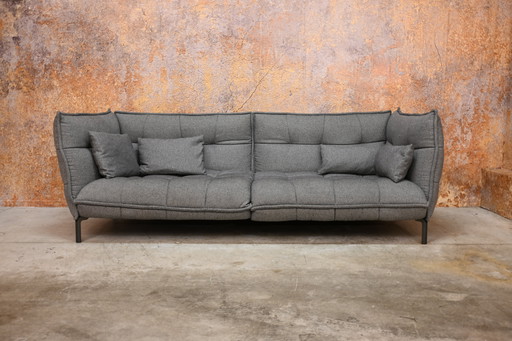 Gray fabric B&B Italia Husk designer sofa