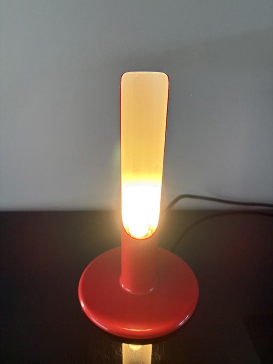 Image 1 of M design Germany Red Prix Tischleuchte von Ingo Maurer für M Design