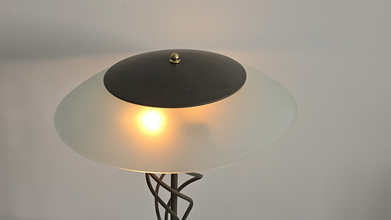 Image 1 of Lampada UFO vintage dell'era spaziale – SMC – Design postmoderno – Anni '80