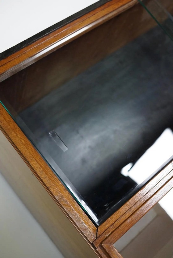 Image 1 of Large Vintage Dutch Oak Haberdashery Cabinet, 1930s