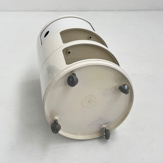 Image 1 of Gran mueble redondo Componibili de Anna Castelli para Kartell, años 70