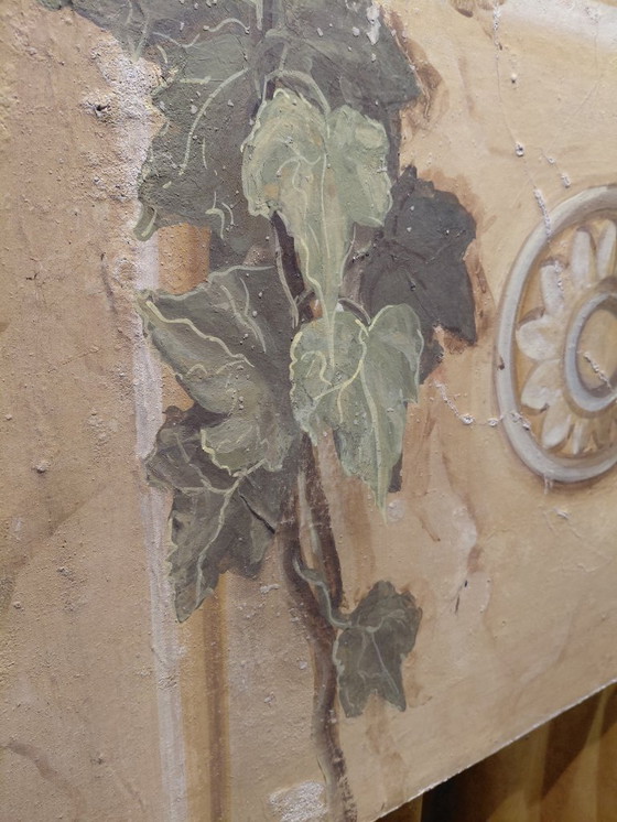 Image 1 of fresco schildering Autentica Strappo Murale B`Affresco  `LM`