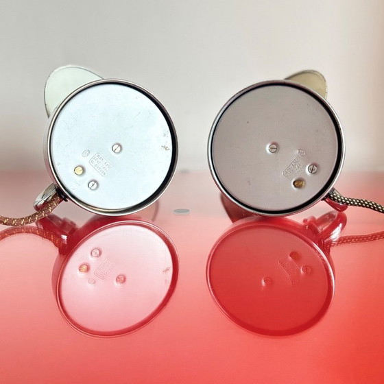 Image 1 of Set of Functionalist lable lamps, Napako, Czechoslovakia