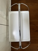 Midcentury Dinett Serving Cart by Bremshey White