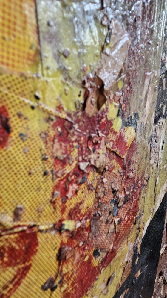 Iconic Pop Art Diptych Jordi Prat Pons - Large Format 120cm High – Paintings & Drawings, Paper, Canvas (photo 9 of 15)