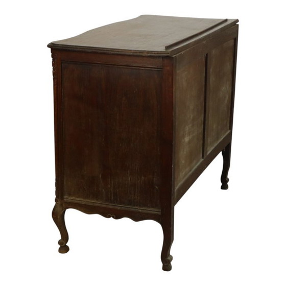 Image 1 of Cassettiera antica in rovere massello