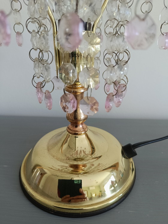Image 1 of Table Lamp with Pampilles