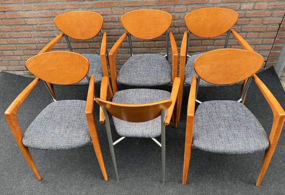 Image 1 of 6 x Memphis Style Stühle