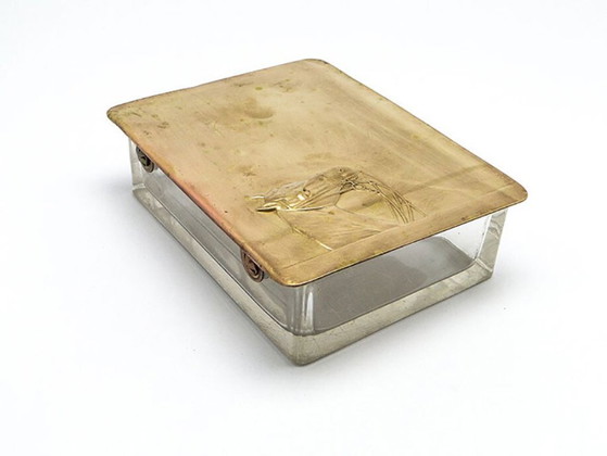 Art Nouveau Humidor from WMF, Germany, Early 20th Century – Decorative Objects, Glass, Brass (photo 5 of 13)