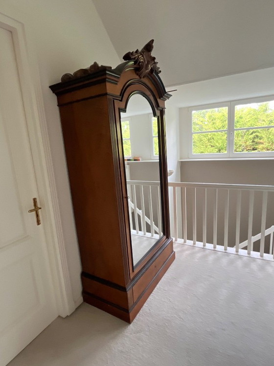 Armoire à miroir ancienne / Armoire à crête – Wood (photo 5 of 5)