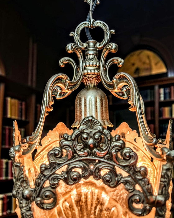 Image 1 of Franz Ludwig XIV. Kronleuchter Laterne Lampe
