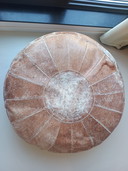 Pouf grande in pelle