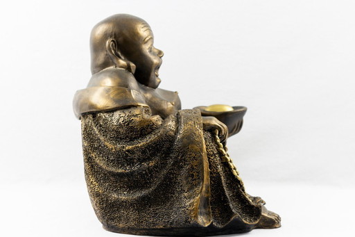 Chinese Buddha in resin