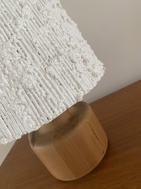 Image 1 of Lampada da tavolo vintage in teak Bestform