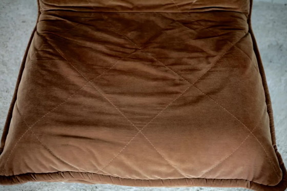 Image 1 of Chauffeuse Velours "Caramel"