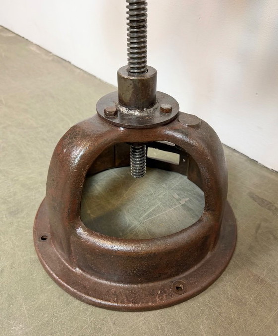 Image 1 of Vintage industriële draaistoel, jaren 1950