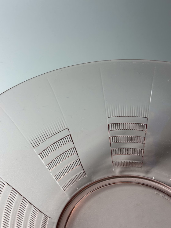 Image 1 of Servizio da portata Art Déco Rosaline "Severina" di Val Saint Lambert