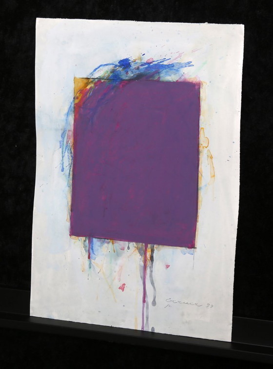 Image 1 of Berner, Bernd - Zonder titel - 1999 - Gouache op handgeschept papier - met de hand gesigneerd