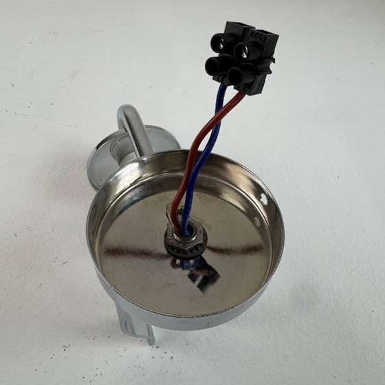 Image 1 of COPPIA DI APPLIQUE VINTAGE "DELMAS" IN OPALINE