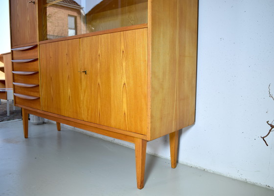 Image 1 of Buffet haut vintage Hellerau F. Ehrlich des années 1950