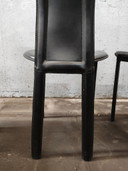Lot de 4 chaises de salle à manger vintage (Italie 1980)