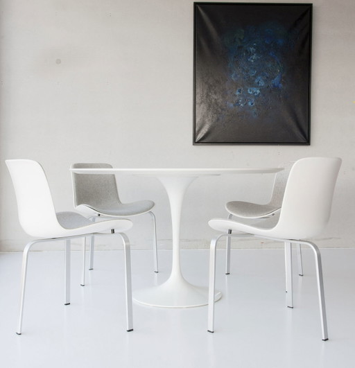 4x Fritz Hansen Poul kjaerholm PK8 chairs