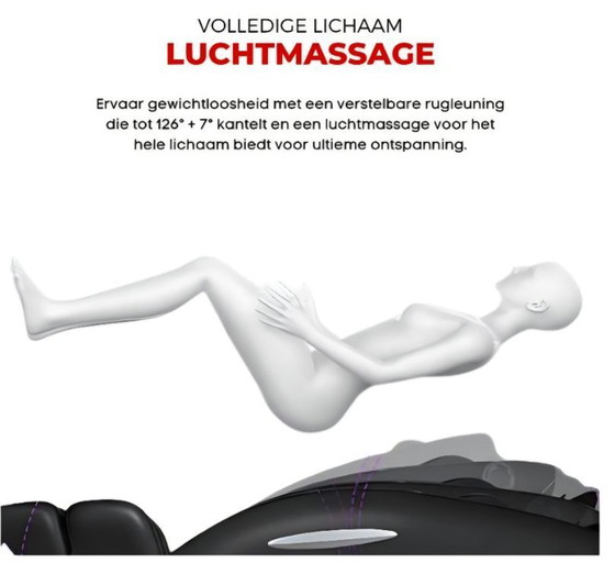 Image 1 of Fauteuil de massage - Zéro Gravité