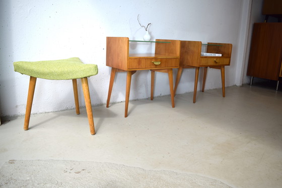 Image 1 of Set van 2 vintage nachtkastjes, WK Furniture, nachtkastjes