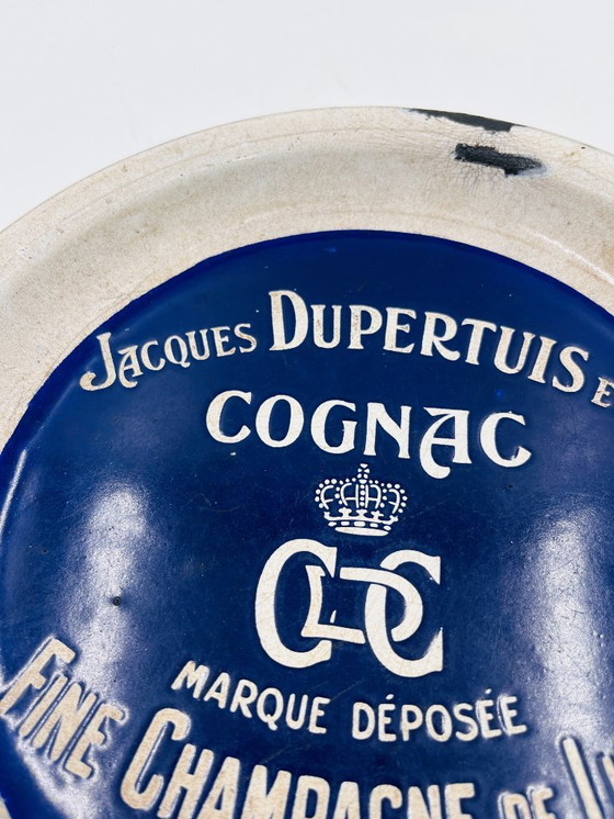 Image 1 of Vassoio smaltato Cognac Jacques Dupertuis