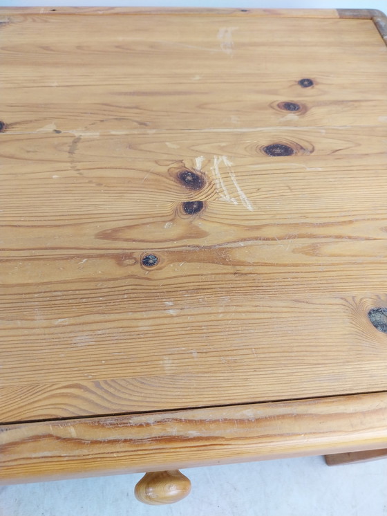 Image 1 of 1 x Set Nachtkastjes/Tafeltjes 1960's Zweeds Grenen