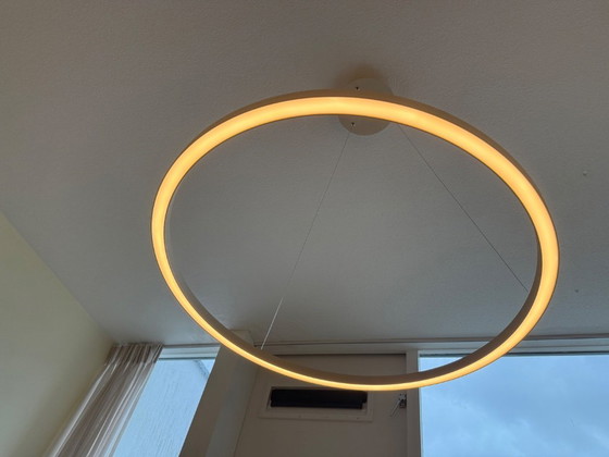 Image 1 of Qazqa lamp rond design beige