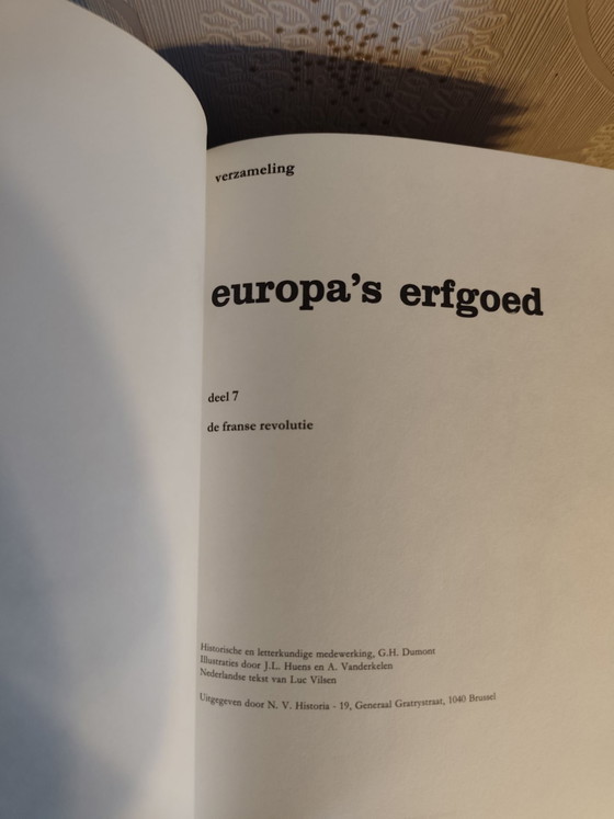 Set di 10 libri vintage Il Patrimonio d'Europa – N.V. Historia, Libri d'arte, Carta (photo 6 of 13)