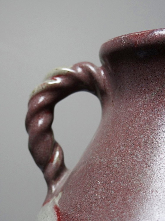 Image 1 of Vintage 1960s-70s stoneware vase from Studio Pottery Milly Finn, UK